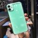 Mobile phone case with fluorescent powder