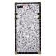 Female noble solid color square phone case