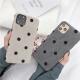 Compatible with Apple , Corduroy wave dot mobile phone case