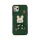 Compatible with Apple, Compatible with Apple , Ins Net Red Korean Style 12 Plush Rabbit Embroidery Bear Apple 11 Pro Max Mobile Phone Case For IPhoneXs 7P