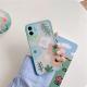 Compatible with Apple, Compatible with Apple , Flowers For Iphonex xr Mobile Phone Case Apple 11 Female