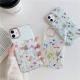 Floral Transparent Protective Cover Phone Case