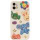 Couple Graffiti, Hand-painted, Drop-proof, Prevent Dirt, Scratch The Phone Case