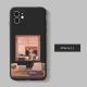 Compatible with Apple , Cartoon Printed Liquid Silicone Phone Case