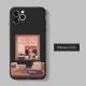 Compatible with Apple , Cartoon Printed Liquid Silicone Phone Case
