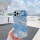 Compatible with Apple, Cold Wind Blue Ink Is Suitable For Iphone Case