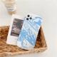 Compatible with Apple, Cold Wind Blue Ink Is Suitable For Iphone Case