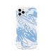Compatible with Apple, Cold Wind Blue Ink Is Suitable For Iphone Case