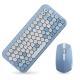 Girl Heart Wireless Keyboard And Mouse Set