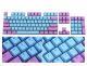 Transparent Keyboard Cap Mechanical Keyboard Key Cap Dedicated Color Key Cap Personalized Two-color Key Cap