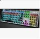 Internet Cafe Metal Backlit Eat Chicken Usb Game Green Axis Membrane Mechanical Keyboard