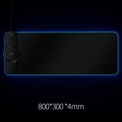 Colorful Wireless Charging Mouse Pad Fingerprint Touch Key Wireless Charging Mouse Pad Wireless Charging Mouse Pad Mouse Pad