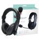 Head-mounted Computer Notebook Phone Wired Headset