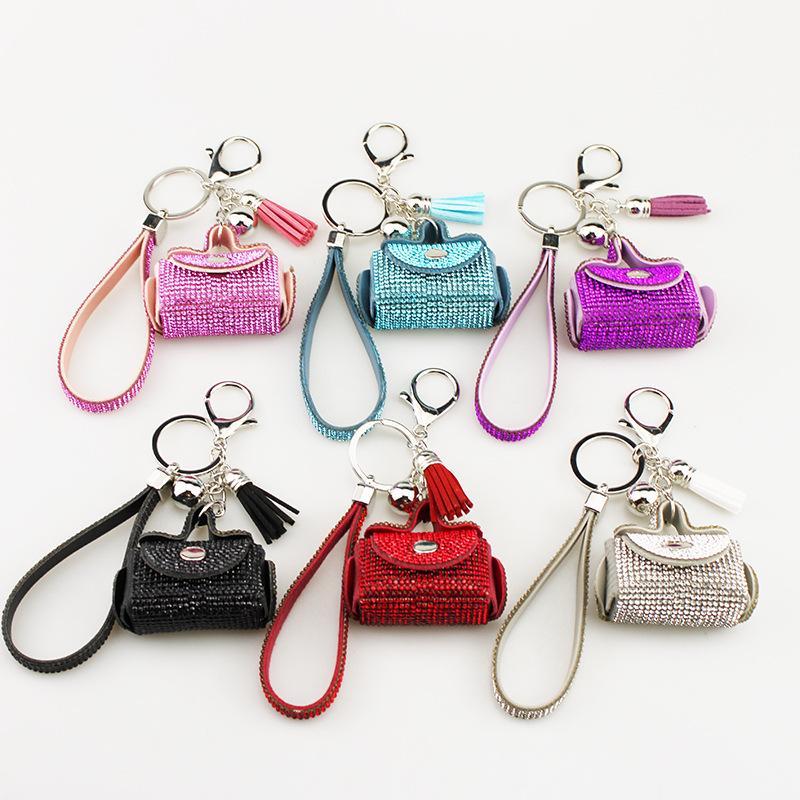 Diamond Coin Purse Earphone Bag