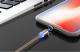 Compatible with Apple , Nylon Magnetic Data Cable For Apple Android Type-c Interface Three-in-one Round Head
