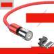 Compatible with Apple , Degree Rotating Magnetic Data Cable