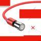 Compatible with Apple , Degree Rotating Magnetic Data Cable