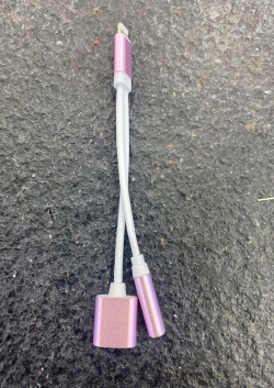 Tingge Charging Two-in-one Mobile Phone Adapter Cable