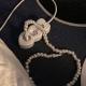 Pearl Beaded Mobile Phone Data Cable