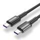 3A Fast Charge Zinc Alloy Type-C Braided Data Cable