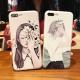 Compatible with Apple , Frosted embossed phone case