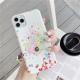 Flower laser phone case