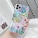 Flower laser phone case