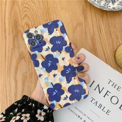 Net red oil painting flower phone case