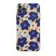Net red oil painting flower phone case