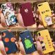 Compatible with Apple , Retro orange silicone phone case