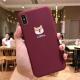 Compatible with Apple , Retro orange silicone phone case
