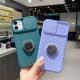 Sliding window lens phone case
