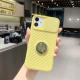 Sliding window lens phone case