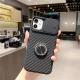 Sliding window lens phone case