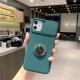 Sliding window lens phone case