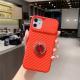 Sliding window lens phone case