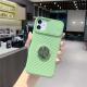 Sliding window lens phone case