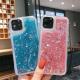 Love quicksand glitter phone case