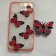 Butterfly phone case with stand