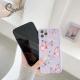Blue butterfly phone case