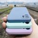 Compatible With Apple, Straight-Edge Rubiks Cube Liquid Silicone Case For Phone Case