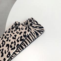 Compatible WithApple , Zebra Print Leopard Print Straight Edge Tpu Protective Sleeve