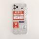 Express Label Transparent Anti-Drop Soft Shell Phone Case