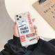 Express Label Transparent Anti-Drop Soft Shell Phone Case