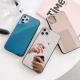 Compatible with Apple , Electroplating Color Edge Laser Mirror Glass Phone Case
