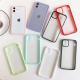 Compatible with Apple, Concave IPhone Case Candy Color Acrylic 2-in-1