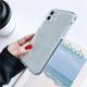 Color Edge All-inclusive Anti-drop Transparent Mobile Phone Case