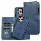 Retro Frosted Leather Phone Case With Magnetic Buckle