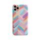 Color Stripe Mobile Phone Case, Soft Mini Liquid