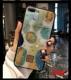 Diamond Stripe Wave Point Mobile Phone Case